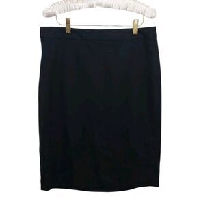 Banana Republic Women's Size 10 Tall Skirt Black Pencil Straight Long